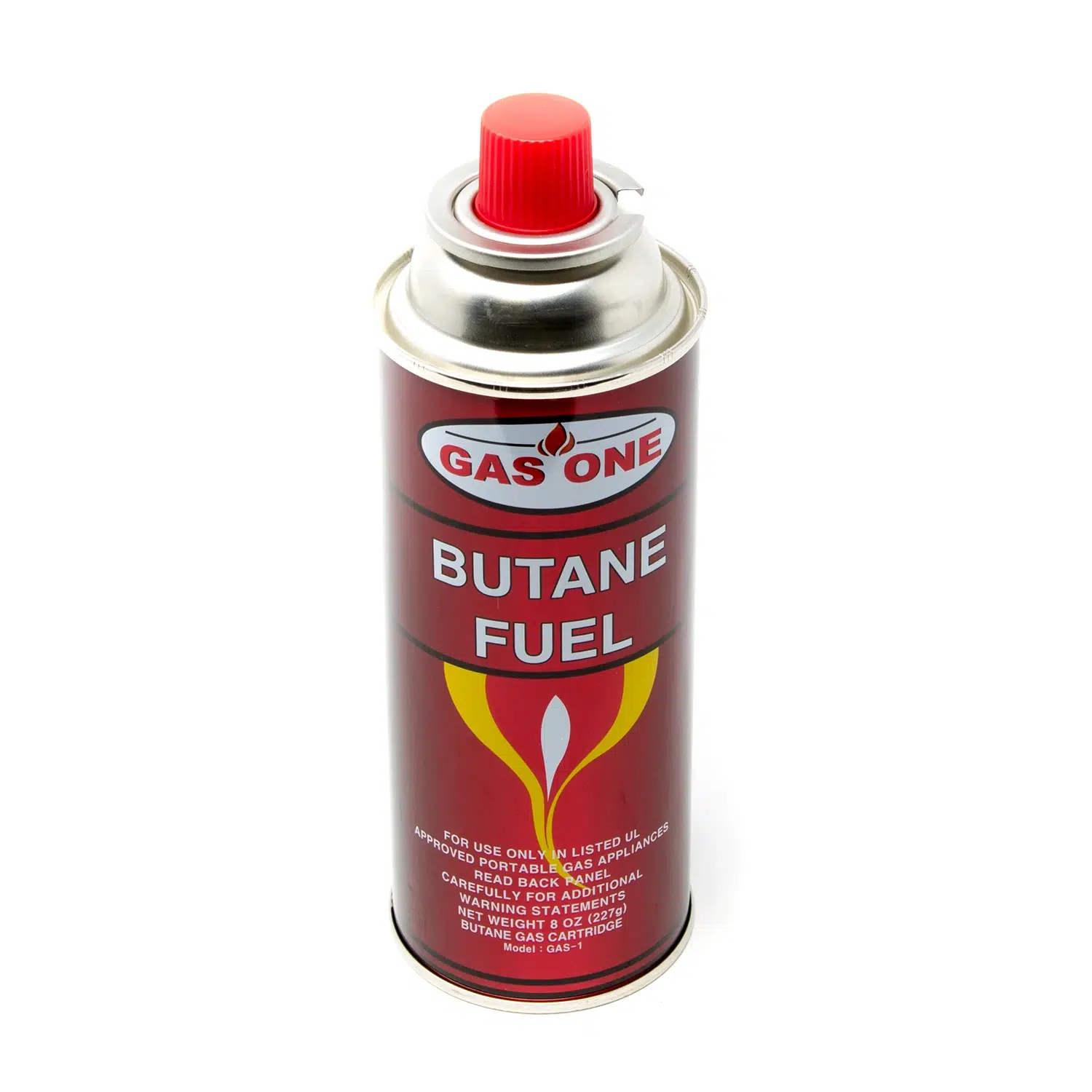 Butane fuel canister
