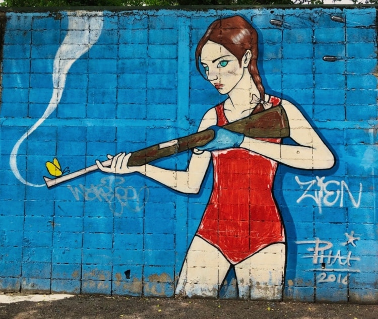 Street Art is Ari - One of Bangkok's Coolest Neighborhoods. 
Bangkok's best neighbourhoods 