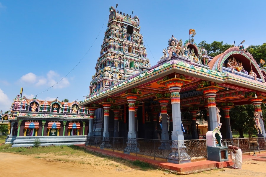 Hindu Temple in Jaffna
