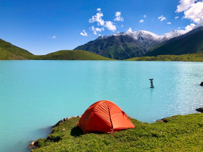 Lakeside camping at Kol Tor Lake