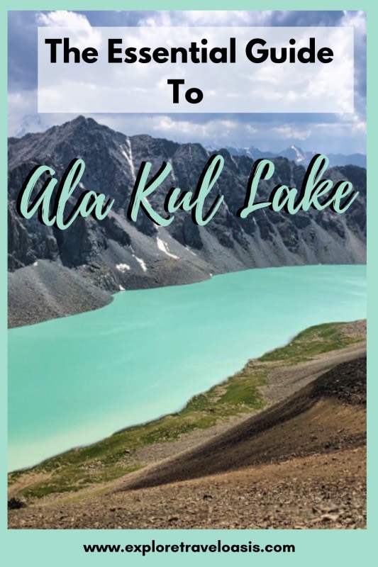 Ala Kul Lake Pinterest Pin
