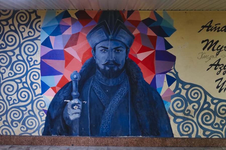 Street art in Almaty