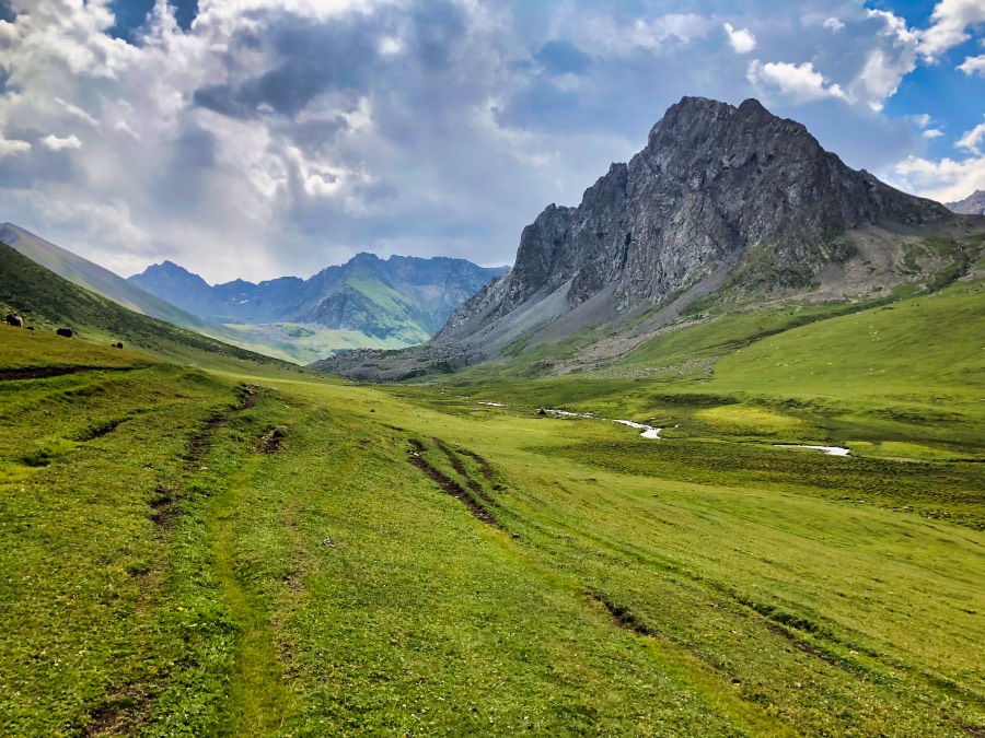 Kyrgyzstan Mountains along the Ak Suu Traverse