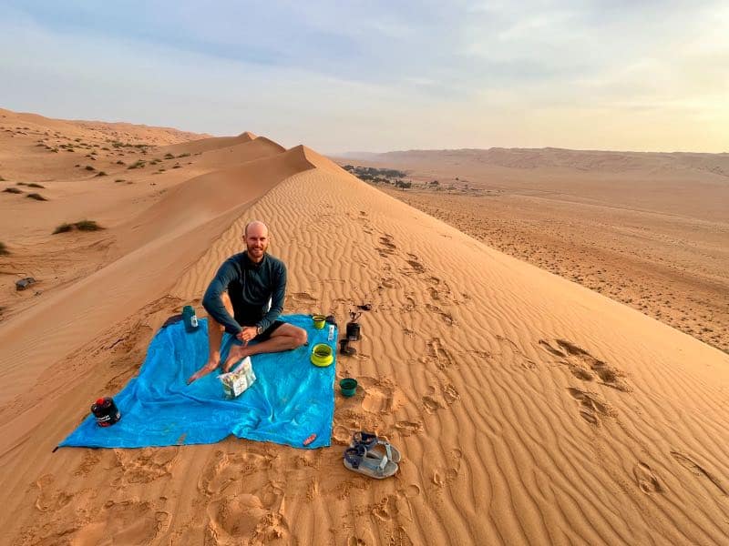 Desert Camping on Oman
